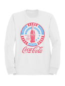 Officially Licensed Coca Cola Vintage Coca-Cola Enjoyment Design Women's Sweatshirt