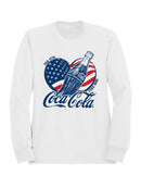 Officially Licensed Coca Cola Coca-Cola American Heritage Design Women's Sweatshirt