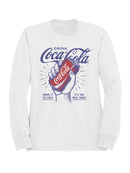 Officially Licensed Coca Cola Classic Coca-Cola Can Design Art Women's Sweatshirt
