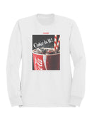 Officially Licensed Coca Cola Refreshing Coke - Coke is it! Women's Sweatshirt
