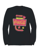 Officially Licensed Coca Cola Coca-Cola Vintage Arrow Design Women's Sweatshirt