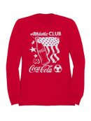 Officially Licensed Coca Cola Coca-Cola Athletic Club Retro Women's Sweatshirt
