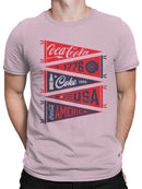 Officially Licensed Coca Cola American Heritage Coca-Cola Design Men's T-shirt