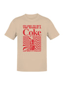 Officially Licensed Coca Cola Buy the World a Coke Men's T-shirt