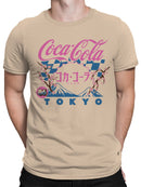 Officially Licensed Coca Cola Tokyo Sakura Graphic Design Men's T-shirt
