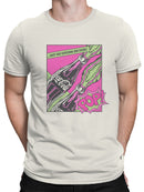 Officially Licensed Coca Cola Retro Pop Art Refreshment Design Men's T-shirt