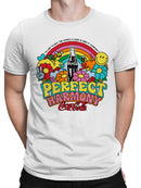Officially Licensed Coca Cola Perfect Harmony Coca-Cola Rainbow Art Men's T-shirt