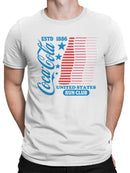 Officially Licensed Coca Cola Coca-Cola United States Run Club Men's T-shirt