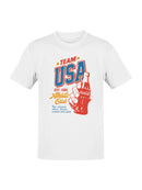 Officially Licensed Coca Cola Team USA 1886 Athletic Victory Men's T-shirt