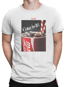 Officially Licensed Coca Cola Refreshing Coke - Coke is it! Men's T-shirt