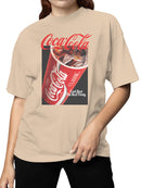 Officially Licensed Coca Cola Coca-Cola Classic Real Thing Women's T-shirt