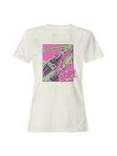 Officially Licensed Coca Cola Retro Pop Art Refreshment Design Women's T-shirt
