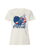 Officially Licensed Coca Cola Coca-Cola American Heritage Design Women's T-shirt