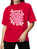 Officially Licensed Coca Cola Retro Pink Soda Pop Art Design Women's T-shirt
