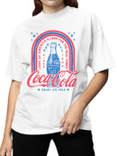 Officially Licensed Coca Cola Retro Coca-Cola Vintage Graphic Women's T-shirt