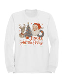Vintage Jingle All The Way Men's Sweatshirt