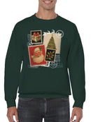 Vintage Christmas Delight Men's Sweatshirt