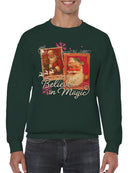 Believe in Christmas Magic Men's Sweatshirt