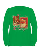 Believe in Christmas Magic Men's Sweatshirt