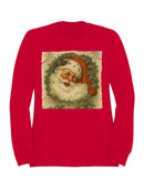 Vintage Santa Claus Christmas Cheer Women's Sweatshirt