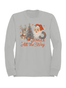 Vintage Jingle All The Way Women's Sweatshirt