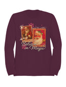 Believe in Christmas Magic Women's Sweatshirt
