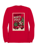 Greetings from the North Pole Santa Women's Sweatshirt