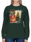 Vintage Christmas Delight Women's Sweatshirt