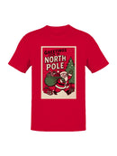 Greetings from the North Pole Santa Men's T-shirt