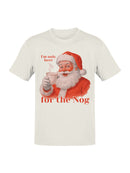 Santa's Nog Festive Cheer Men's T-shirt