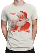 Santa's Nog Festive Cheer Men's T-shirt