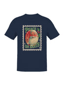 Vintage Santa Peace on Earth Men's T-shirt