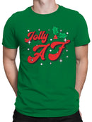 Jolly AF Christmas Design Men's T-shirt