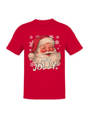Feelin' Jolly Santa Design Men's T-shirt