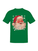 Feelin' Jolly Santa Design Men's T-shirt
