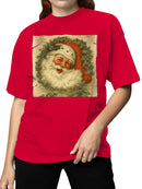 Vintage Santa Claus Christmas Cheer Women's T-shirt