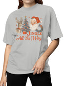 Vintage Jingle All The Way Women's T-shirt