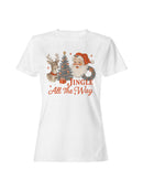 Vintage Jingle All The Way Women's T-shirt