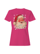 Feelin' Jolly Santa Design Women's T-shirt
