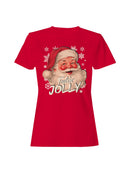 Feelin' Jolly Santa Design Women's T-shirt