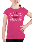 Korean Pop Demon Slaying Era Youth's T-shirt