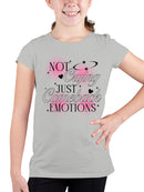 Not Crying Just Comeback Emotions Youth's T-shirt
