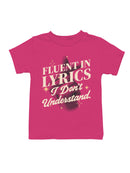 Fluent in Lyrics and Stars Youth's T-shirt