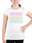 Certified Lightstick Operator Design Youth's T-shirt
