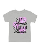 Stay Humble Stream Harder Youth's T-shirt