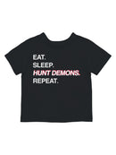 Demon Hunter Lifestyle Motto Toddler's T-shirt