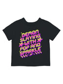Demon Slaying with Pop Sparkle Toddler's T-shirt