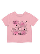 Not Crying Just Comeback Emotions Toddler's T-shirt