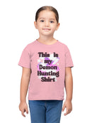 Demon Hunting Butterfly Stars Toddler's T-shirt