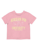 Korean Pop University Design Toddler's T-shirt